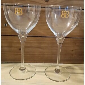 2 Bailey's Irish Cream Stemware Glass Wine Cocktail Mocktail Party Social NWOT